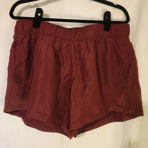 Large Maroon Athletic Shorts